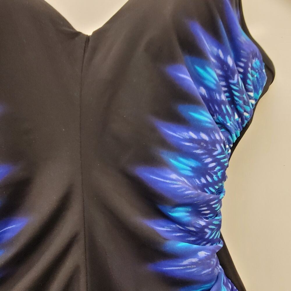 Miracle Suit Paka Maya Temptress Sweetheart Neck Side Shirred One-Piece Swimsuit - Picture 4 of 12